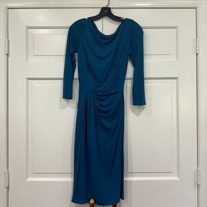 Issa Teal Midi Dress